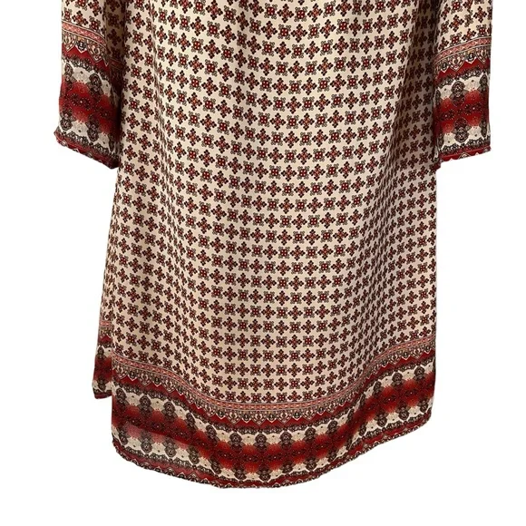 Carolina Belle Montreal retro off shoulder shift dress bell sleeve 2 sma… - Picture 10 of 15